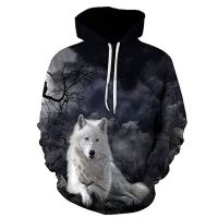 Wolf 3D Printed Hoodies Men y2k Hoodies Brand Sweatshirts Boy Jackets Quality Pullover Fashion Tracksuits Animal Streetwear Tops