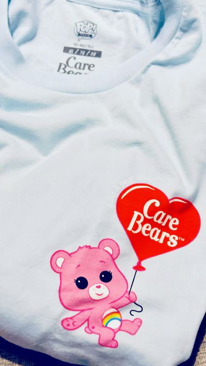 เสื้อยืดแคร์แบร์-care-bears-funko-exclusive-เฉพาะเสื้อ-cheer-bear-สินค้าใหม่-นำเข้าจากอเมริกาแท้100