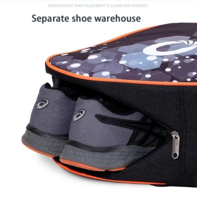 New Waterproof Badminton Squash Tennis Racket Cover Shoulder Bag With Shoe Compartment Pocket Storage Sports Bag For Men Women