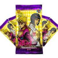 กระเป๋าบัตรสะสม Jojo อนิเมะ Jojo แพ็ค2/3/5กล่องเกมสะสมตัวละครผจญภัยแบบแปลกประหลาดของขวัญสำหรับเด็กผู้ชายและเด็ก