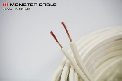 สายลำโพง Monster XP Navajo White ขนาด 16AWG