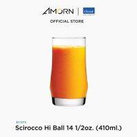 AMORN - (Ocean) B17014  Scirocco Hi Ball  - แก้วซิร็อคโค่  แก้วดริ๊งเเวร์ ทัมเบอร์  แก้วโอเชี่ยนกลาส  14 1/2 oz. ( 410 ml.)