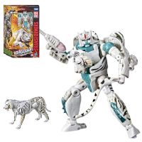 In Stock 18CM Transformers Toy Action Figuremovie Robot BW White Tiger Warrior Transformers Masterpiecemodel Collection Toy Gift