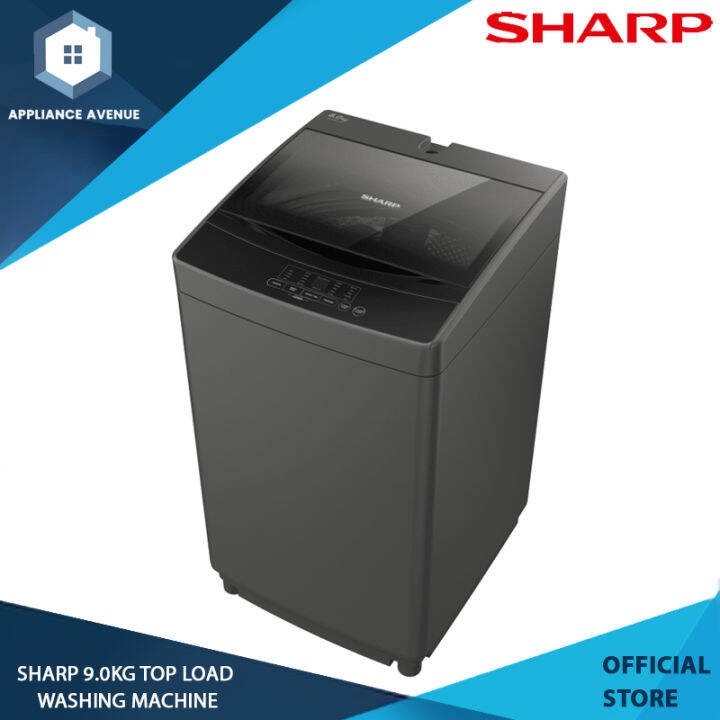 Sharp ES-JN09A9(GY) 9.0Kg. Fully Automatic Top Load Washing Machine ...