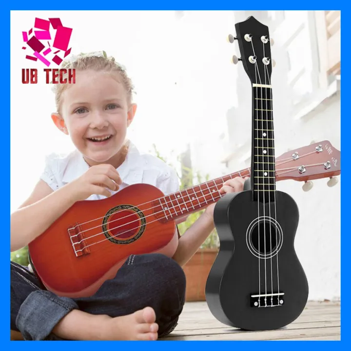 21 Inches Mini Ukulele Guitar (BLACK) Lazada PH