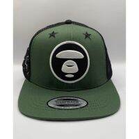 [COD] พร้อมสต็อก! NEW ERA Aape Green SnapBack CAP Hat Christmas Gift