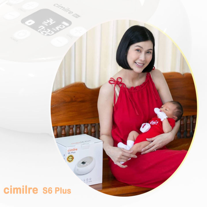 cimilre-s6-plus-เครื่องปั๊มนมไฟฟ้า-ปั๊มคู่-เกรดโรงพยาบาล