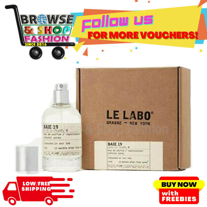 Le Labo Baie 19 EDP 100ml Lazada PH