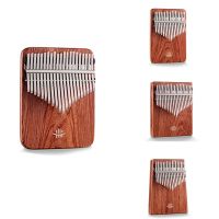 Hluru Kalimba Instrument Thumb Piano Zambian Guibourtia Kalimba Mbira Musical Instrument