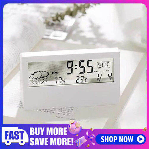 【Manila Stock】Home Decoration Simple Multifunctional Weather Digital
