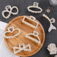 Pearl Hair Clips กิ๊บหนีบผมไข่มุก กิ๊บหนีบผมสไตล์เกาหลี กิ๊บติดผม