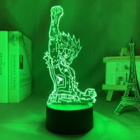 ℗☎ Anime Led Light Deku My Hero Academia for Room Decoration Home Lighting Birthday Gift 3d Lamp Manga MHA Izuku Midoriya