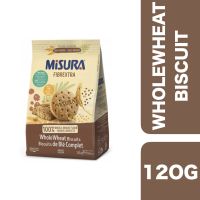 New arrival?? ( x 3 ชิ้น) ?Misura Fibretra Whole Wheat Biscuit 120g ++ มิซุระโฮลวีตบิสกิต 120 กรัม