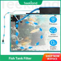 Teekland 10/12/15/25วัตต์3 In 1 Fishtank กรองออกซิเจนบนกรองพิพิธภัณฑ์สัตว์น้ำกล่องภายนอกกรองพิพิธภัณฑ์สัตว์น้ำถัง