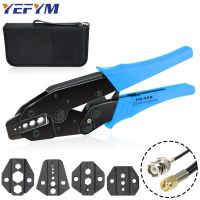 HS-05H Coaxial Cable crimping pliers set for RG55 RG58 RG5962 relden 8279828192319141 SMA/BNC connectors Ratchet tools