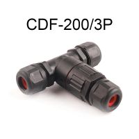 【CW】 IP68 T Outdoor 3 Pin Cable Wire Sleeve Connectors Screw Connection Terminal