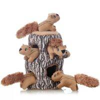 Link Tuff Toys for Dogs &amp; Cats - Tree Holes &amp; Squirrels Screw Nut Drivers