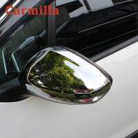 【New release】 Carmilla แผงเหล็กกันกระโปรงรถกระแทกกระจกมองหลังข้างรถ2ชิ้นเหมาะสำหรับ Peugeot 301 2014 2015 2016 2017 2018อุปกรณ์2019