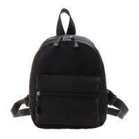 MOJOYCE แฟชั่นผู้หญิงสีทึบกระเป๋าเป้สะพายหลัง Preppy สไตล์โรงเรียนไนลอน Mini Rucksacks