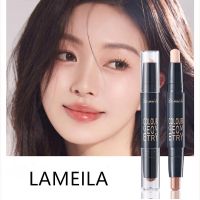 Laneila คอนซีลเลอร์ไฮไลท์และคอนทัวร์แบบแท่ง,กันน้ำกันเหงื่อควบคุมความมันตลอด24ชั่วโมงแต่งหน้าตามธรรมชาติยาวนาน