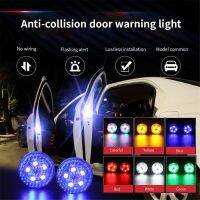 【CW】❅✠  Car Opening Door Safety Warning Anti-collision Lights Magnetic Sensor Strobe Flash Turn Parking