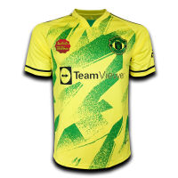 เสื้อฟุตบอล เสื้อเทรนนิ่ง แมนยู / เหลือง 2023-24 #FB0142 พิมพ์ทั้งตัว ไซส์ S-5XL