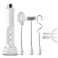 Electric Milk Frother Mixer Egg Beater Kitchen Stirrer Coffee Cappuccino Creamer Whisk Portable Blender