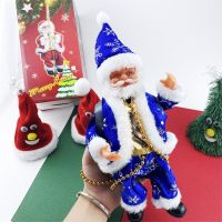Santa Claus Electric Music Climbing Beads Climbing Rope Climbing Rope Doll Decoration Pendant Christmas Gift Christmas