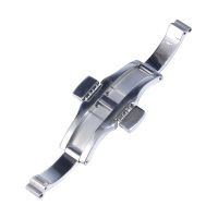 ：》《{ Stainless Steel Clasp For 1853 T035617 T035439 Watch Strap Butterfly Buckle Solid Steel Buckle