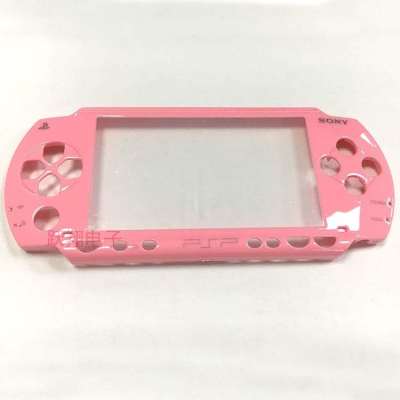 เคสเคสเปลี่ยนครอบสำหรับ PSP 1000ฝากรอบหน้าพร้อมแผ่นปิดด้านหน้าโลโก้สำหรับ Sony PSP1000 PSP 1000ปลอกเคส