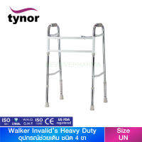 Tynor L-34 อุปกรณ์ช่วยเดิน ชนิด 4 ขา (Walker Invalid’s Heavy Duty)