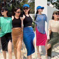 Bodycon skirt? (350฿ฟรีส่ง) กระโปรงที่ลูกค้าถามถึงมากที่สุด!!! ทรงสวยมากกก รูดผ่าขึ้นเพิ่มความแซ่บได้ตามใจชอบ