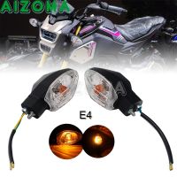 อุปกรณ์เสริมสำหรับ Honda MSX125 Grom MSX 125 2017-20ไฟ LED E4 E-Mark เลี้ยวสัญญาณไฟกระพริบไฟกะพริบ33400-K26-B01โคมไฟ