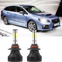 ไฟหน้า 6000K สีขาว 9005 สําหรับ LEVORG ปี 2015-2021 2 ชิ้น Accessories