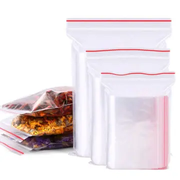 Shop 100pcs Plastic Zipper Bag online - Dec 2023