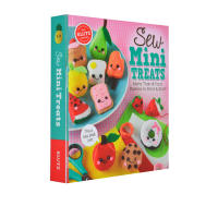 Original English klutz series sew Mini treats sewing doll food DIY Activity Book self-made toy primary school stem extracurricular reading materials