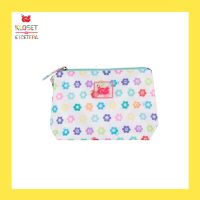 Kloset Etcetera Sunny flower Taffie bag  กระเป๋าคลอเส็ท กระเป๋าทรงสี่เหลี่ยม กระเป๋าผ้าเคลือบ กระเป๋าเครื่องสำอาง กระเป๋าถือ