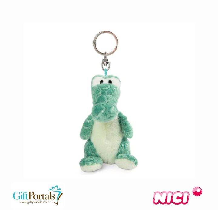 Nici Crocodile Croco Mcdile 10cm Beanbag Keyholder Green Lazada