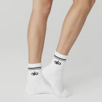 [พร้อมส่ง by MW] ALO Unisex Half-crew Throwback Sock