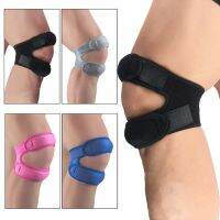 1pc Knee Support Pad Wrap Sleeve Nylon Neoprene Adjustable Breathable Anti Bump Outdoor Fitness Sportswear Leg Protector