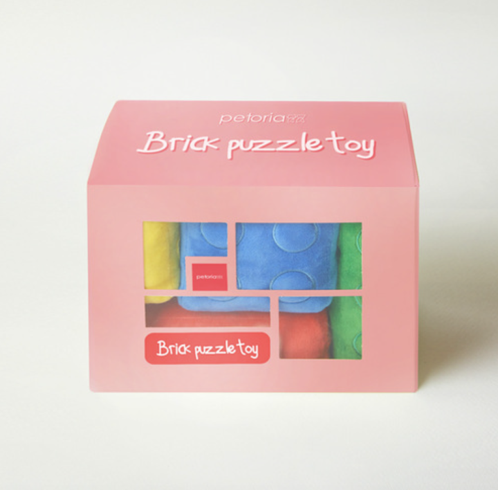 pre-order-ของเล่นเสริมทักษะการดมกลิ่นของสุนัข-brick-puzzle-toy-by-petoria-นำเข้าจากเกาหลี