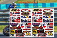 สติ๊กเกอร์แต่งรถ Sticker Logo NGK HRC Shell สีเหลือง 005S ติดรถมอเตอร์ไซค์ บิ๊กไบค์ ติดกระจก แต่งรถรถยนต์ ติดข้างรถ ติดหมวกกันน็อค จำนวน 1 แผ่น