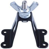 1/10 Spare Tire Rack,Metal Rear Spare Tyre Bracket Wheel Holder Carrier for 1/10 Axial SCX10 D90 CC01 RC Crawler Car