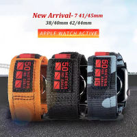 Nylon Sport Watch Band For 7 41 45mm 5 6 2 3 38mm 42mm celet Loop Strap For 4 40 44mm Watchbands Wristbelt