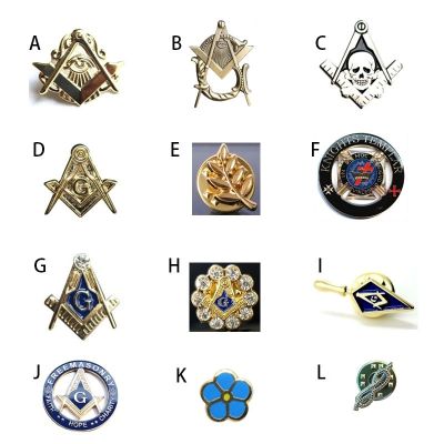 【CC】 Masonic Freemasonry and Compass All Seeing Lapel Pin Badge with   for Freemason