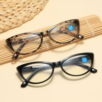 【LZ】❃✑  Óculos de leitura idosos Vermelho Pernas Primavera Óculos de leitura HD Leve e confortável Luz Anti azul Moda Idosa