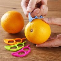 1PC Creative Orange Peelers Lemon Slicer Fruit Stripper Plastic Easy Slicer Peeler Opener Citrus Knife Kitchen Accessories Graters  Peelers Slicers