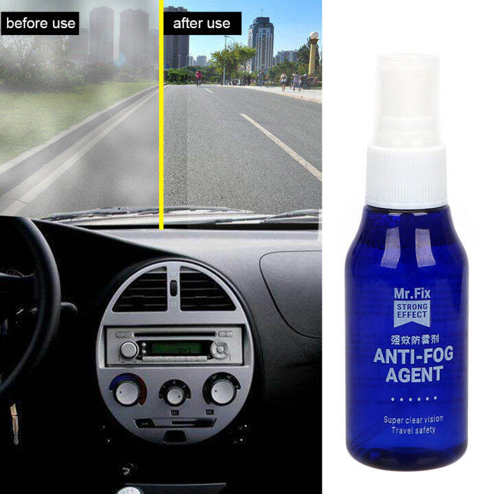 1x 70ML Liquid Spray Anti Fog Agent Glass Anti Fogging Car Glass ...