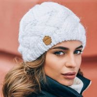 【YD】 New Hats Woman Wool Fashion Knitted Beanie Crochet Skullies Hat Outdoor Warm Caps Accessories 2022