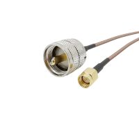 SMA Male to UHF Male PL 259 PL259 Plug connector RF Coaxial Coax RG316 Cable Jumper Pigtail Crimp Adapter 15/20/30/50cm